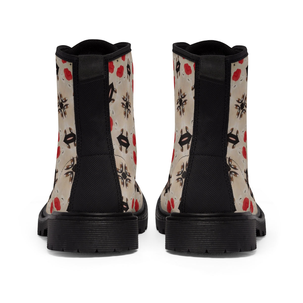 Women's Kiss Kiss Canvas Boots