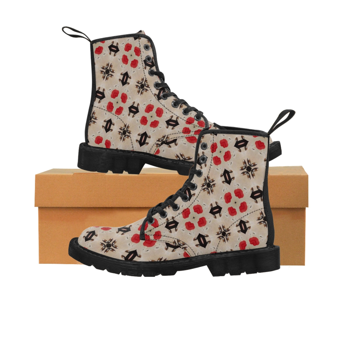 Women's Kiss Kiss Canvas Boots