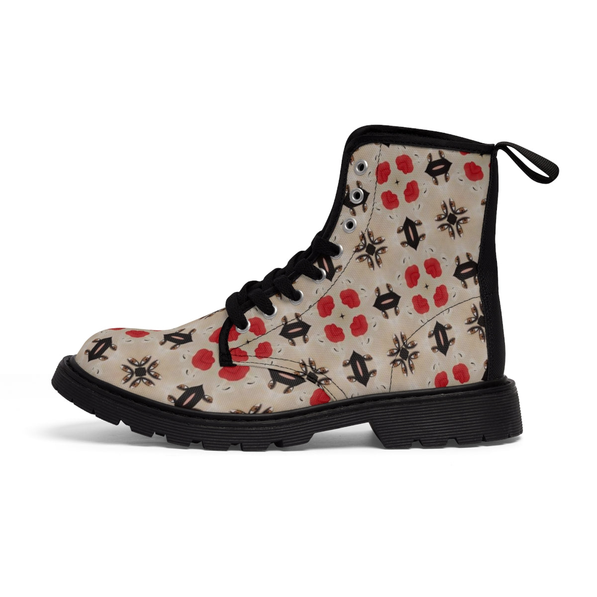 Women's Kiss Kiss Canvas Boots