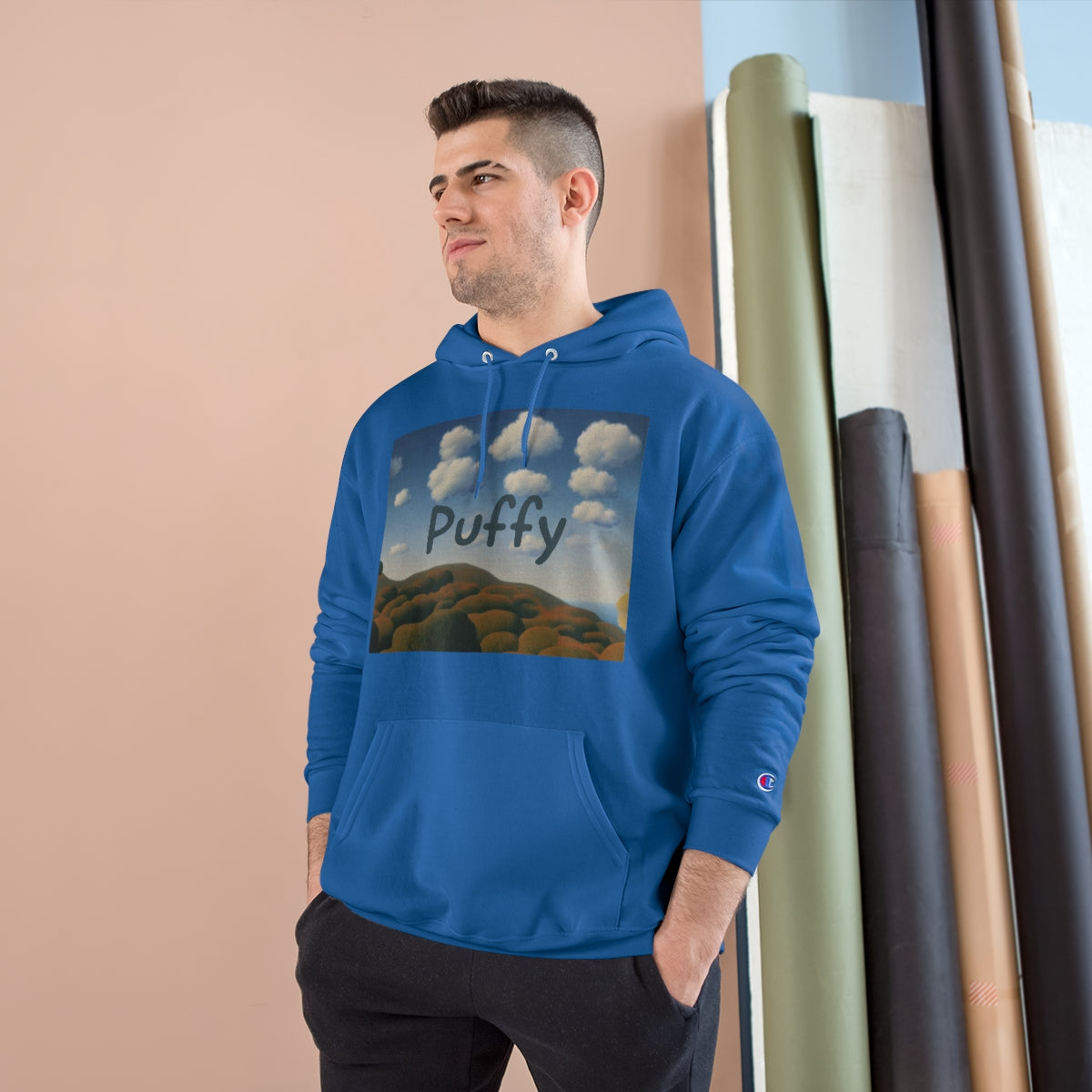 Puffy Clouds Champion Hoodie