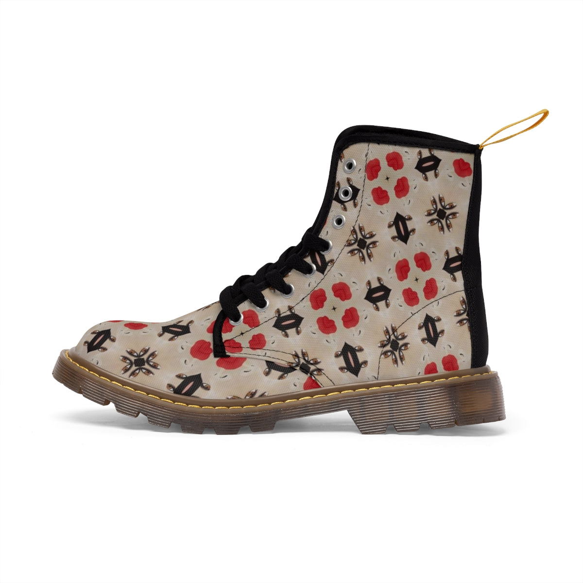 Women's Kiss Kiss Canvas Boots